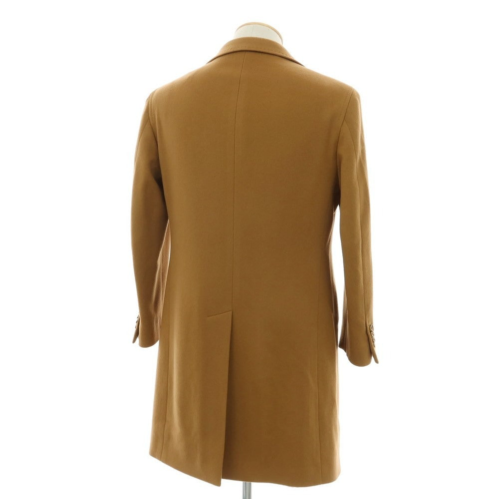【中古】タリアトーレ TAGLIATORE ウールカシミヤ チェスターフィールドコート ブラウン【 サイズ44 】【 状態ランクB 】【 メンズ 】 [APD]