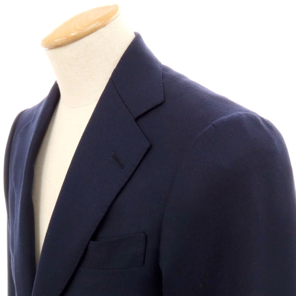 【中古】シップス SHIPS エスコリアルウール 3B テーラードジャケット ネイビー【 42 】【 状態ランクA 】【 メンズ 】