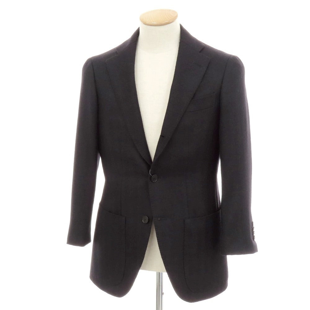 【中古】シップス SHIPS アルパカ 3B テーラードジャケット ダークネイビー【 42 】【 状態ランクA 】【 メンズ 】