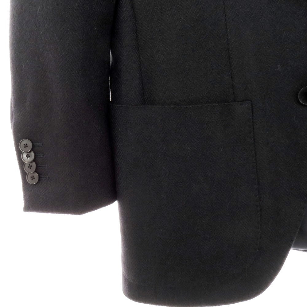 【中古】シップス SHIPS アルパカ 3B テーラードジャケット ダークネイビー【 42 】【 状態ランクA 】【 メンズ 】