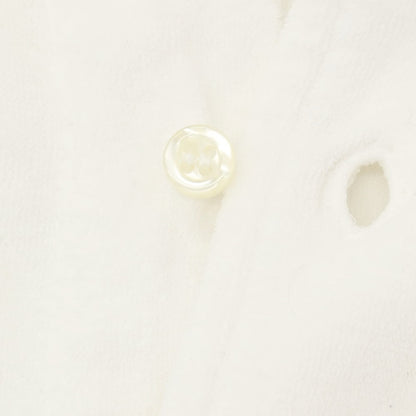 【中古】ギローバー GUY ROVER コットン パイル ボタンダウン 半袖ポロシャツ ホワイト【サイズL】【 状態ランクB 】【 メンズ 】