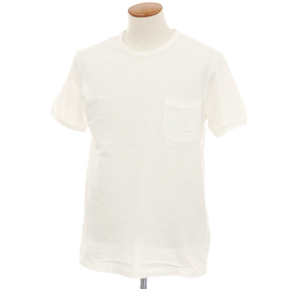 【中古】アウターノーン Outerknown SOJOURN TEE コットン クルーネック ポケット 半袖Ｔシャツ ホワイト【 M 】【 状態ランクA 】【 メンズ 】[APD]