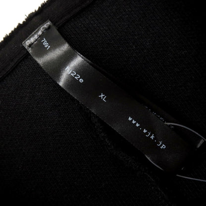 【中古】ダブルジェイケイ wjk コットン クルーネック スウェット ブラック【サイズXL】【 状態ランクA 】【 メンズ 】