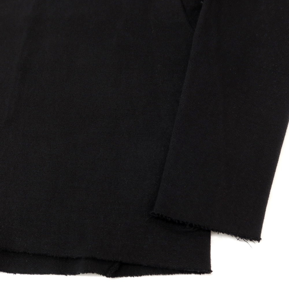 【中古】ダブルジェイケイ wjk コットン クルーネック スウェット ブラック【サイズXL】【 状態ランクA 】【 メンズ 】