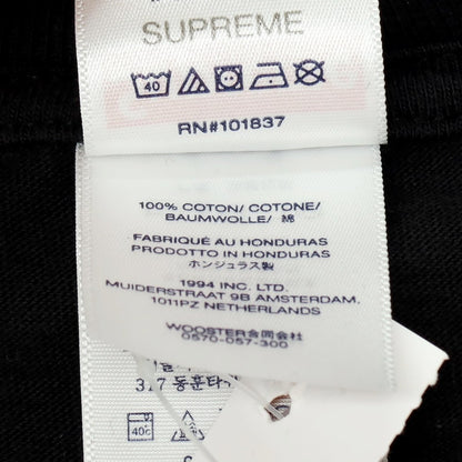 【中古】シュプリーム Supreme 2025年秋冬 Playboi Carti Tee コットン クルーネック 半袖Ｔシャツ ブラック【サイズM】【 状態ランクA 】【 メンズ 】