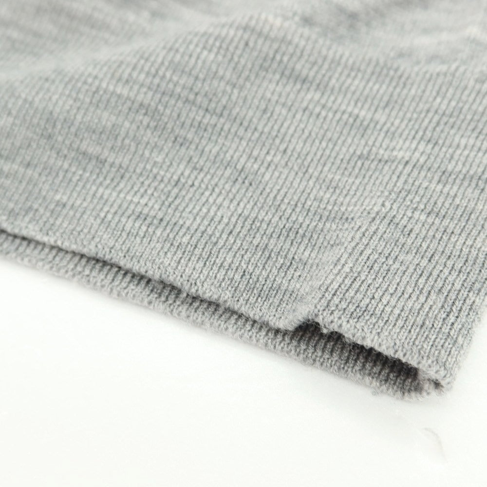 【中古】ジョンスメドレー JOHN SMEDLEY ハイゲージ ウール タートルネック プルオーバーニット グレー【 L 】【 状態ランクC 】【 メンズ 】