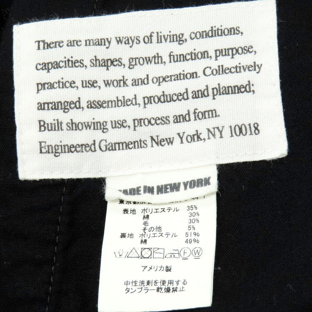 【中古】エンジニアードガーメンツ Engineered Garments ポリエステルコットンウール カジュアルスラックスパンツ ダークグレー【 30 】【 状態ランクB 】【 メンズ 】