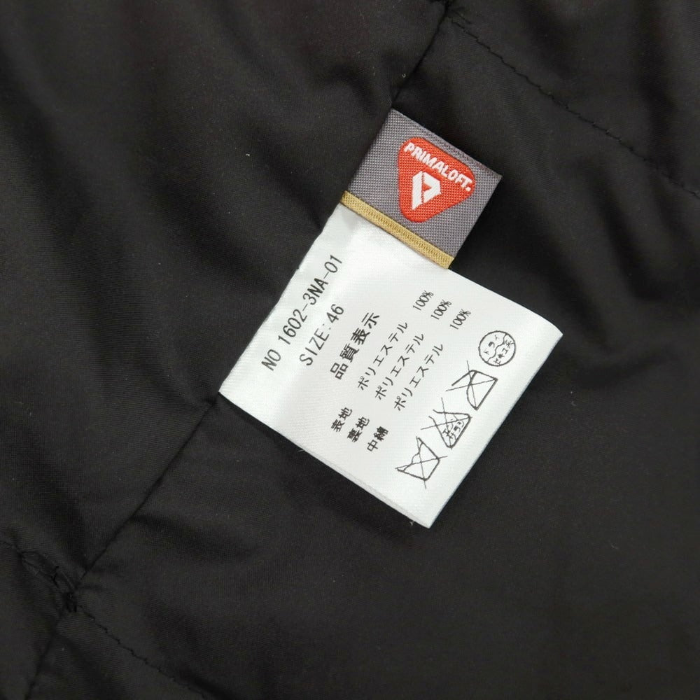 【中古】【未使用】エアディム EADEM ポリエステル 中綿 チェスターフィールドコート チャコールグレー【 46 】【 状態ランクS 】【 メンズ 】