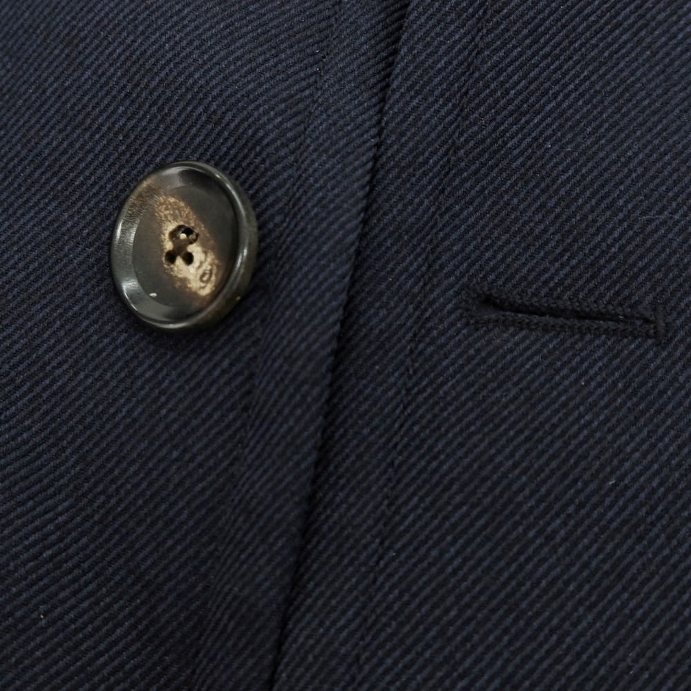 【中古】【未使用】エアディム EADEM ポリエステル 中綿 チェスターフィールドコート ネイビー【 46 】【 状態ランクS 】【 メンズ 】