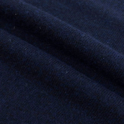 【中古】ユニバーサルランゲージ UNIVERSAL LANGUAGE ウールカシミヤ クルーネック プルオーバーニット ネイビー【 S 】【 状態ランクB 】【 メンズ 】