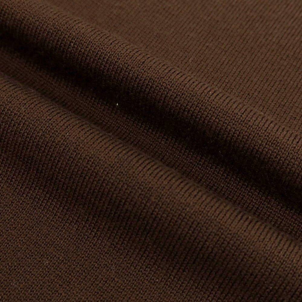 【中古】ロレンツィーニ Lorenzini ウール クルーネック プルオーバーニット ブラウン【 46 】【 状態ランクB 】【 メンズ 】