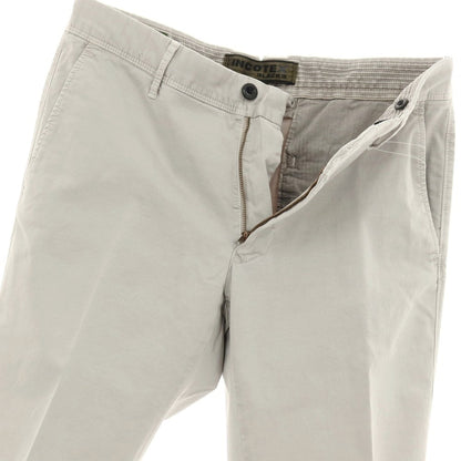 【中古】インコテックス スラックス INCOTEX SLACKS ストレッチ コットン カジュアルスラックスパンツ ライトグレー【 32 】【 状態ランクB 】【 メンズ 】 []