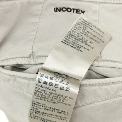 【中古】インコテックス スラックス INCOTEX SLACKS ストレッチ コットン カジュアルスラックスパンツ ライトグレー【 32 】【 状態ランクB 】【 メンズ 】 []