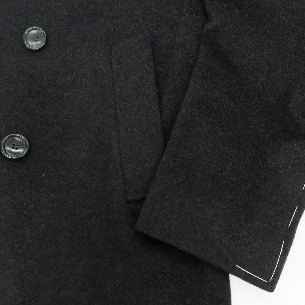 【中古】【未使用】タリアトーレ TAGLIATORE カシミヤ ピーコート ダークグレー【 44 】【 状態ランクS 】【 メンズ 】