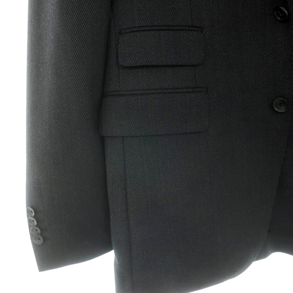 【中古】タリアトーレ TAGLIATORE Brilla per il gusto別注 MIURA スリーピース ウール 2つボタンスーツ ダークグレー【 44 】【 状態ランクB 】【 メンズ 】