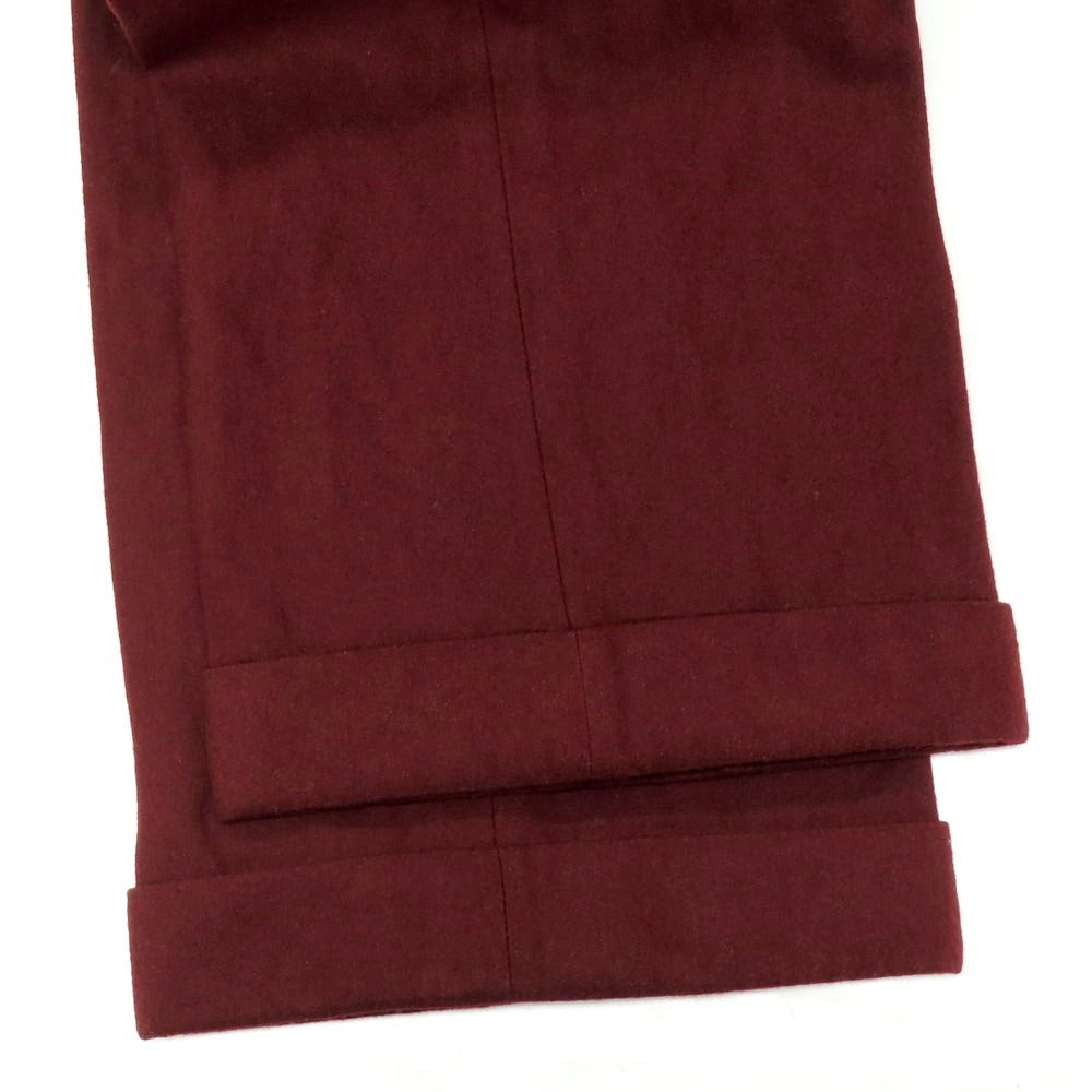 【中古】オート HAUTE ウールメタル カジュアルスラックスパンツ ボルドー【 44 】【 状態ランクB 】【 メンズ 】