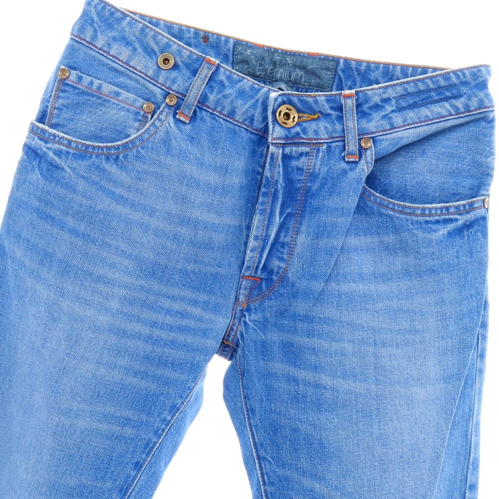 【中古】ヤコブコーエン JACOB COHEN Premium NICK デニムパンツ ライトブルー【サイズ28】【 状態ランクB 】【 メンズ 】[CPD]