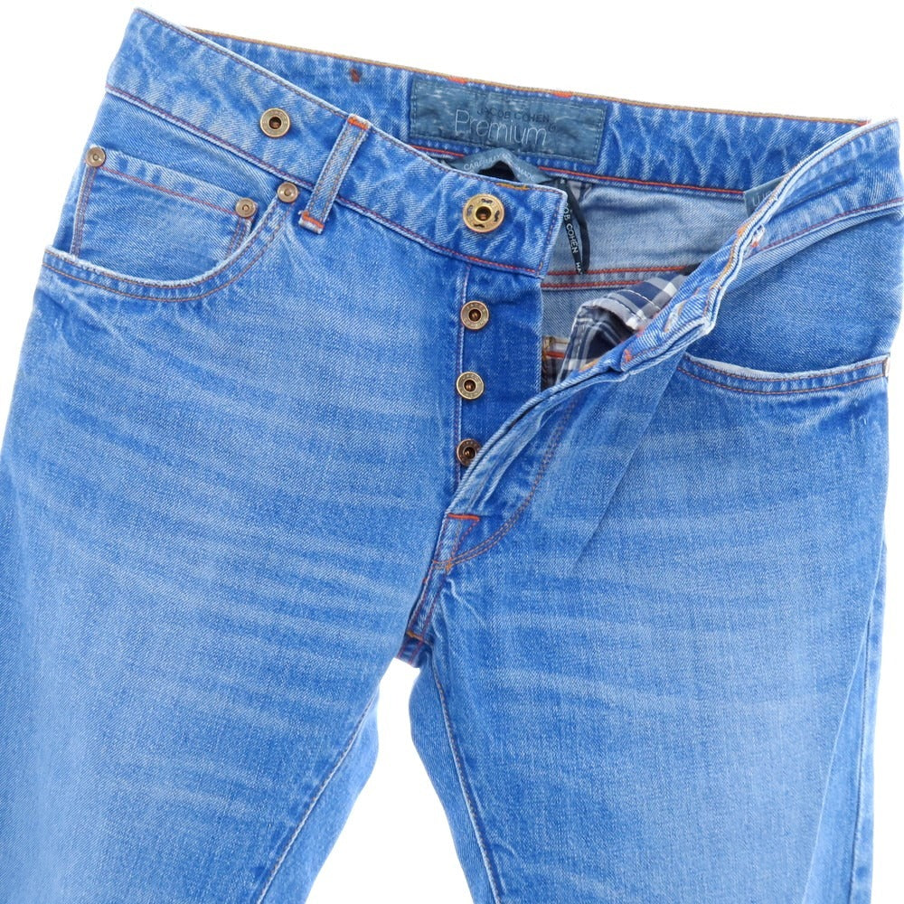 【中古】ヤコブコーエン JACOB COHEN Premium NICK デニムパンツ ライトブルー【サイズ28】【 状態ランクB 】【 メンズ 】[CPD]