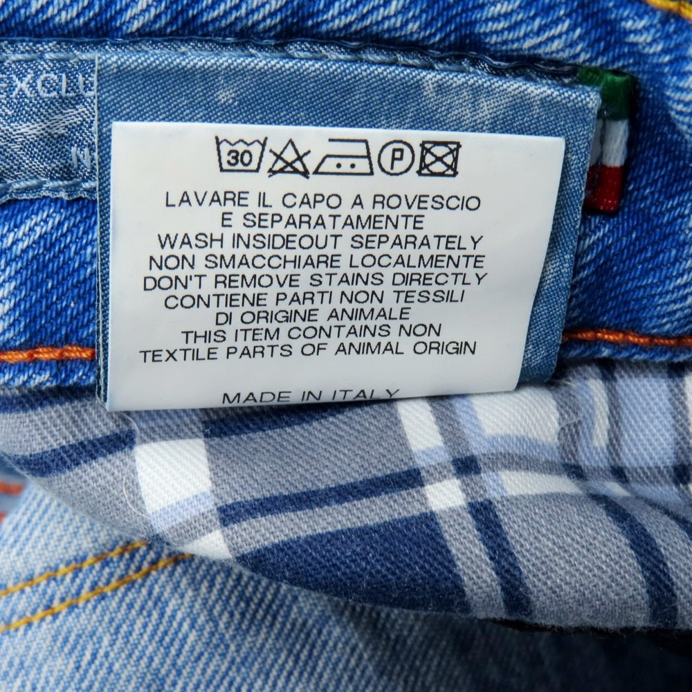 【中古】ヤコブコーエン JACOB COHEN Premium NICK デニムパンツ ライトブルー【サイズ28】【 状態ランクB 】【 メンズ 】[CPD]