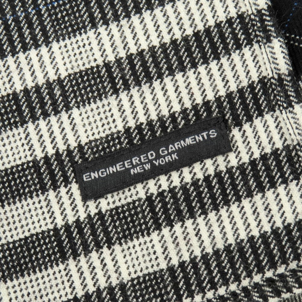 【中古】エンジニアードガーメンツ Engineered Garments チェック ウール ショール グレーxブラック【 状態ランクB 】【 メンズ 】 [APD]