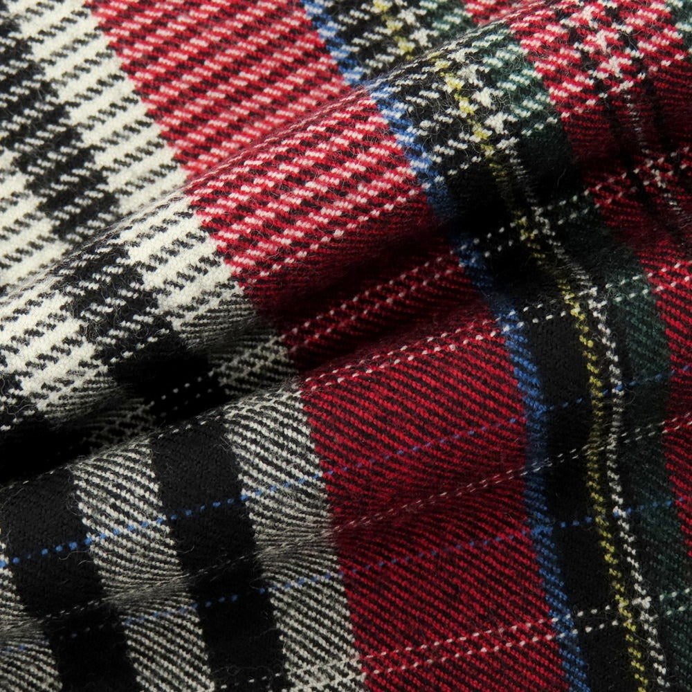【中古】エンジニアードガーメンツ Engineered Garments チェック ウール ショール グレーxブラック【 状態ランクB 】【 メンズ 】 [APD]