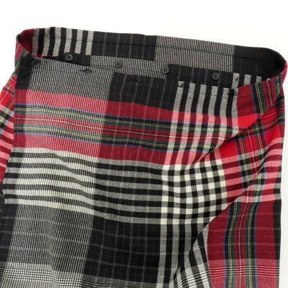 【中古】エンジニアードガーメンツ Engineered Garments チェック ウール ショール グレーxブラック【 状態ランクB 】【 メンズ 】