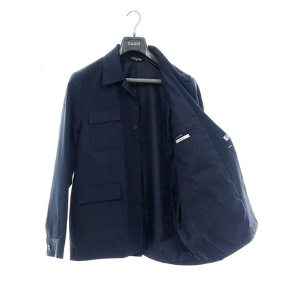 【新品】ガウディ GAUDI 26SS ポリエステル セットアップ スーツ ネイビー【 48 】【 状態ランクN 】【 メンズ 】