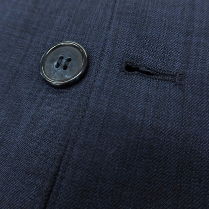 【新品】ガウディ GAUDI 26SS ポリエステル セットアップ スーツ ネイビー【 48 】【 状態ランクN 】【 メンズ 】