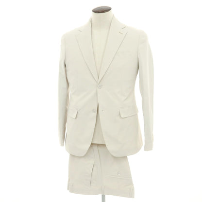 【新品アウトレット】ガウディ GAUDI 26SS ストレッチナイロン 2つボタンスーツ オフホワイト【 50 】【 状態ランクN- 】【 メンズ 】