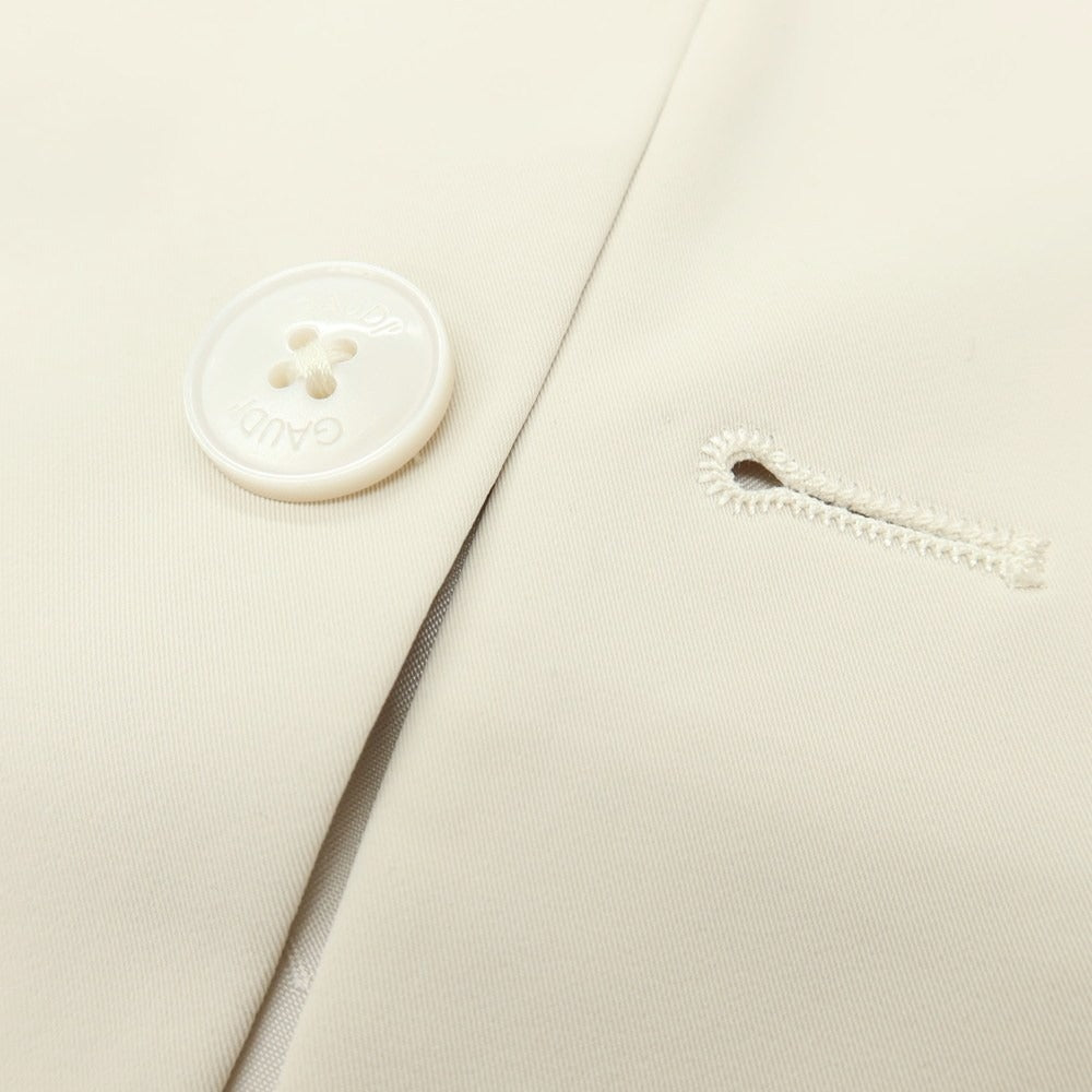 【新品アウトレット】ガウディ GAUDI 26SS ストレッチナイロン 2つボタンスーツ オフホワイト【 50 】【 状態ランクN- 】【 メンズ 】