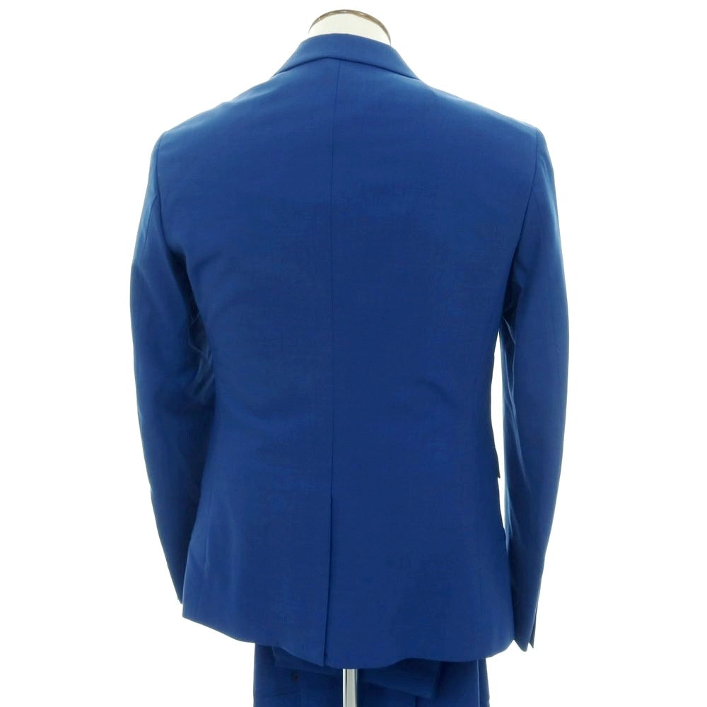 【新品】ガウディ GAUDI 26SS ストレッチポリエステル 2つボタンスーツ ダークブルー【 50 】【 状態ランクN 】【 メンズ 】