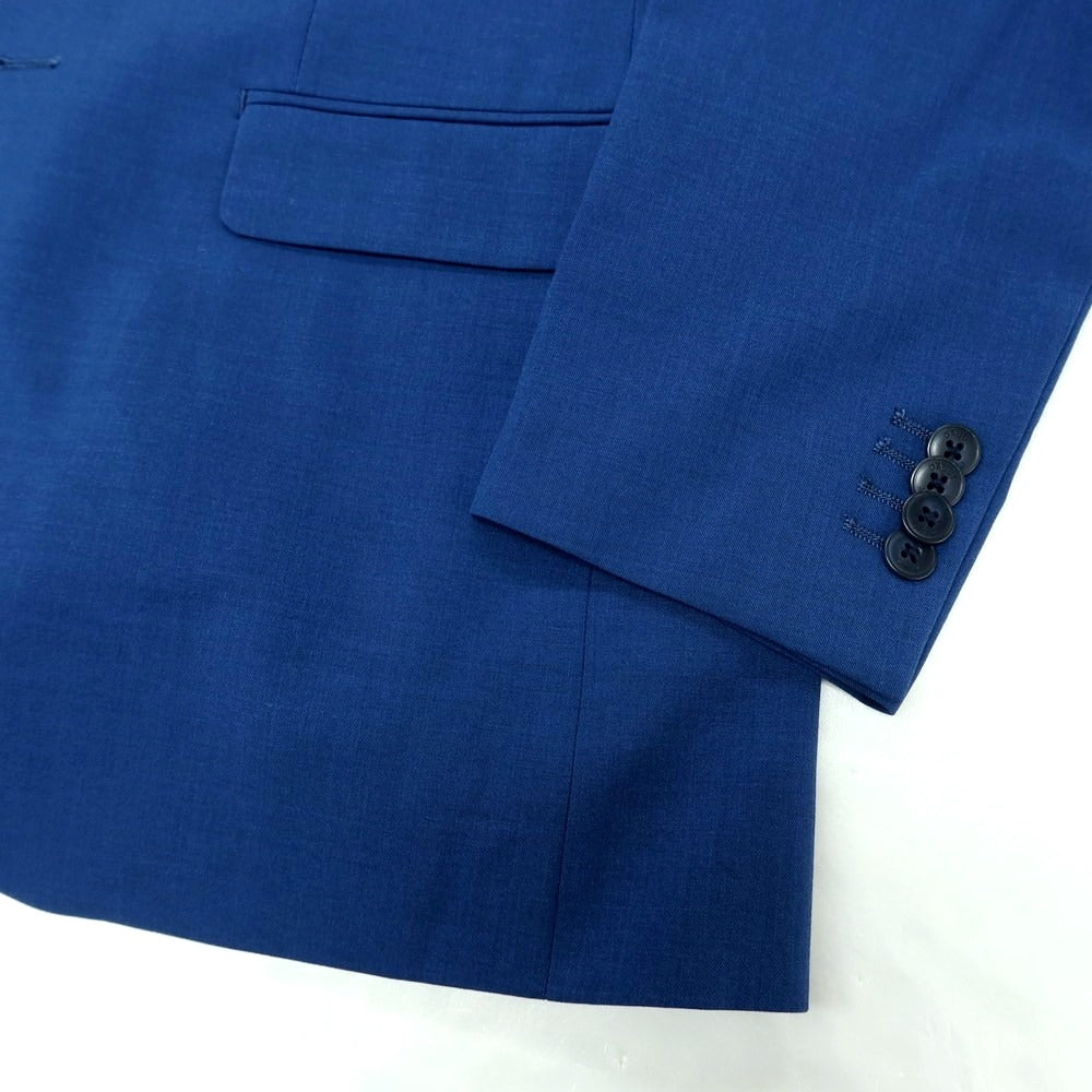 【新品】ガウディ GAUDI 26SS ストレッチポリエステル 2つボタンスーツ ダークブルー【 50 】【 状態ランクN 】【 メンズ 】