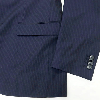 【新品】ガウディ GAUDI 26SS ストレッチポリエステル 2つボタンスーツ ネイビー【 50 】【 状態ランクN 】【 メンズ 】