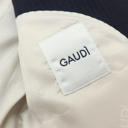 【新品】ガウディ GAUDI 26SS ストレッチポリエステル 2つボタンスーツ ネイビー【 50 】【 状態ランクN 】【 メンズ 】