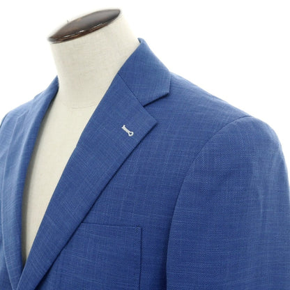 【新品】ガウディ GAUDI 26SS ストレッチポリエステル 2つボタンスーツ ダークブルー【 50 】【 状態ランクN 】【 メンズ 】