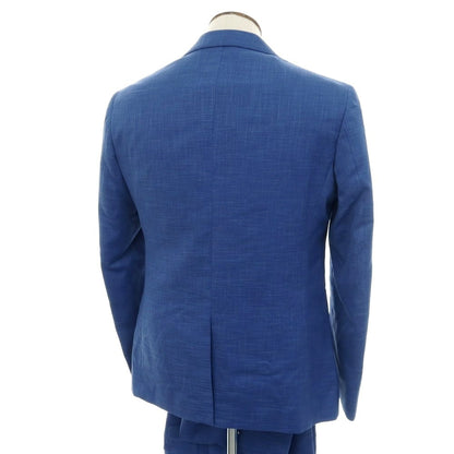 【新品】ガウディ GAUDI 26SS ストレッチポリエステル 2つボタンスーツ ダークブルー【 50 】【 状態ランクN 】【 メンズ 】