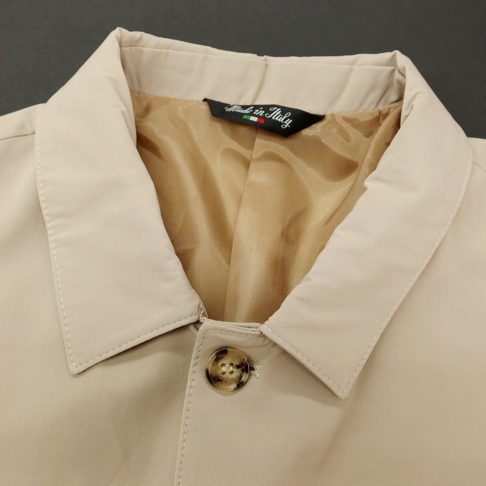 【新品】ガウディ GAUDI 26SS ナイロンレーヨンジャージー カジュアルジャケット ベージュ【 50 】【 状態ランクN 】【 メンズ 】