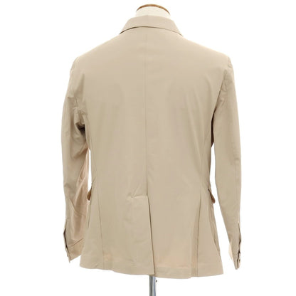 【新品アウトレット】ガウディ GAUDI 26SS ストレッチポリエステル カジュアルジャケット ベージュ【 48 】【 状態ランクN- 】【 メンズ 】