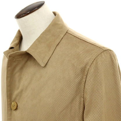 【新品アウトレット】ガウディ GAUDI 26SS エコスエード 26SS エコスエードブルゾン ベージュ【 L 】【 状態ランクN- 】【 メンズ 】