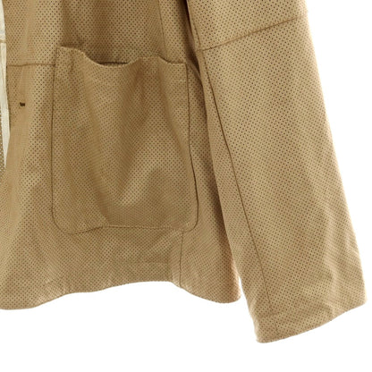 【新品アウトレット】ガウディ GAUDI 26SS エコスエード 26SS エコスエードブルゾン ベージュ【 L 】【 状態ランクN- 】【 メンズ 】