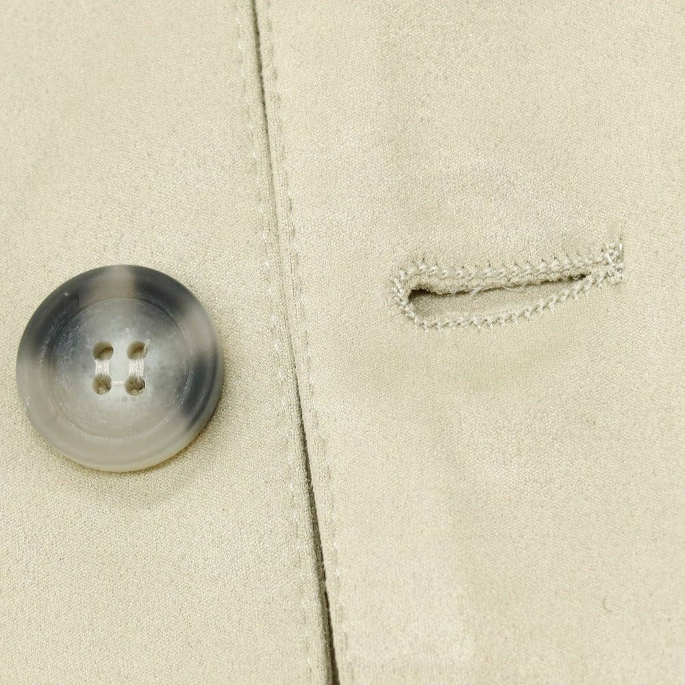 【新品アウトレット】ガウディ GAUDI 26SS エコスエードブルゾン ベージュ【 L 】【 状態ランクN- 】【 メンズ 】