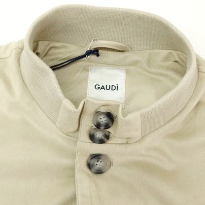 【新品アウトレット】ガウディ GAUDI 26SS エコスエードブルゾン ベージュ【 L 】【 状態ランクN- 】【 メンズ 】