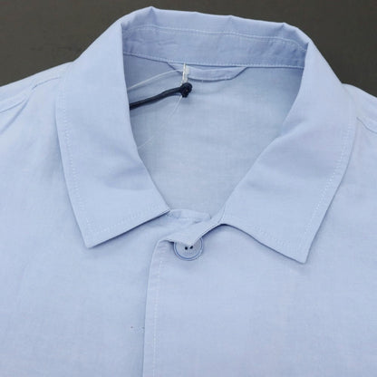 【新品アウトレット】ガウディ GAUDI 26SS リヨセルリネン ワークジャケット ライトブルー【 50 】【 状態ランクN- 】【 メンズ 】