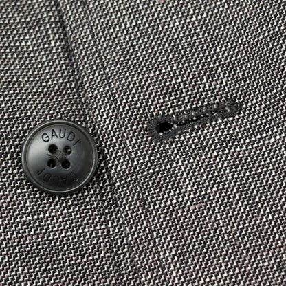 【新品】ガウディ GAUDI 26SS リネンコットン ワークジャケット ダークグレー【 50 】【 状態ランクN 】【 メンズ 】