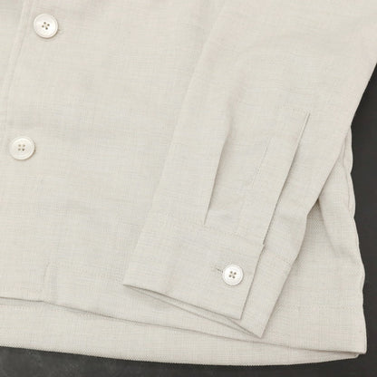 【新品】ガウディ GAUDI 26SS ポリエステル シャツブルゾン サンドベージュ【 50 】【 状態ランクN 】【 メンズ 】