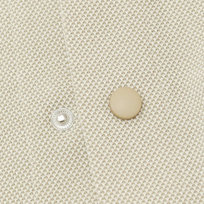 【新品】ガウディ GAUDI 26SS ポリエステルコットンジャージー シャツブルゾン ベージュ【 50 】【 状態ランクN 】【 メンズ 】