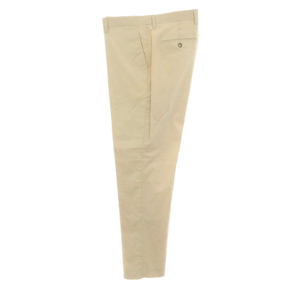 【新品アウトレット】ガウディ GAUDI 26SS ストレッチコットンナイロン 2つボタンスーツ ベージュ【サイズ50】【 状態ランクN- 】【 メンズ 】[DPD]