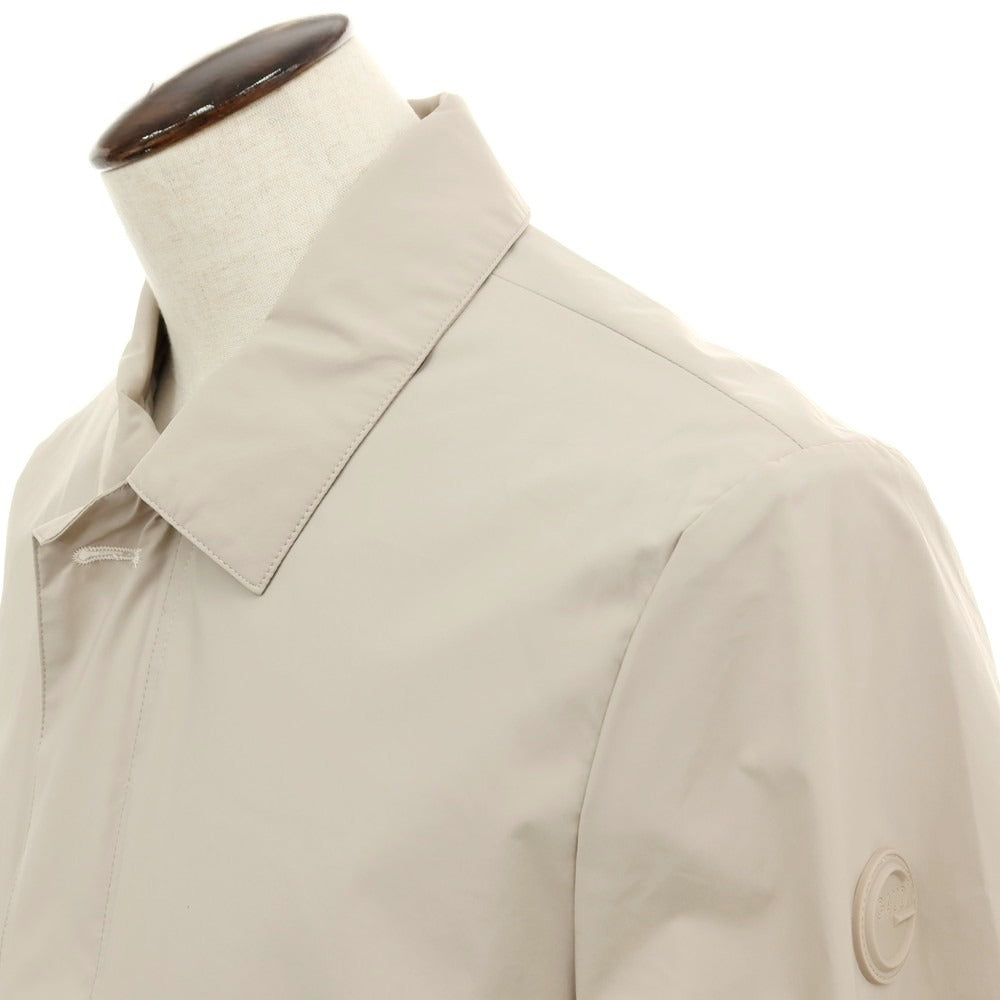 【新品】ガウディ GAUDI 26SS ストレッチナイロン ステンカラーコート ベージュ系【 L 】【 状態ランクN 】【 メンズ 】