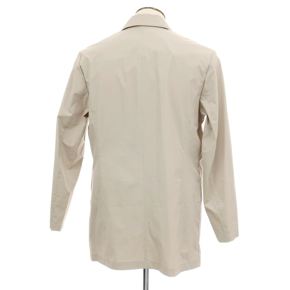 【新品】ガウディ GAUDI 26SS ストレッチナイロン ステンカラーコート ベージュ系【サイズL】【 状態ランクN 】【 メンズ 】[DPD]