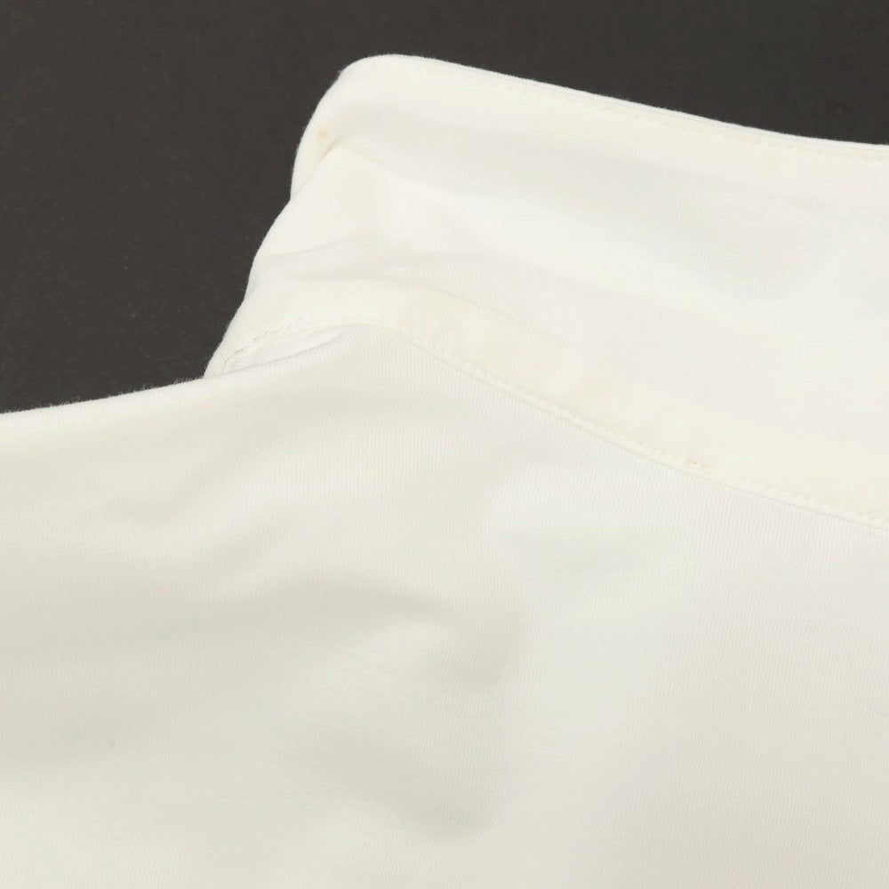 【新品アウトレット】ガウディ GAUDI ストレッチ コットン オープンカラー 半袖シャツ ホワイト【サイズM】【 状態ランクN- 】【 メンズ 】